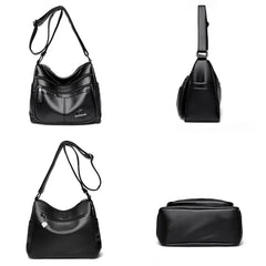 Soft Leather Shoulder Bags Women Purses and Handbags High Ladies Crossbody Bag
