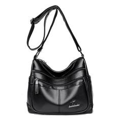 Soft Leather Shoulder Bags Women Purses and Handbags High Ladies Crossbody Bag