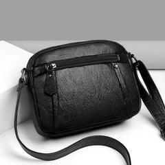 Small Soft Leather Crossbody Bag for Women Handbag