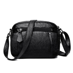 Small Soft Leather Crossbody Bag for Women Handbag