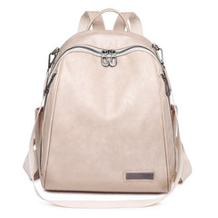 Soft Leather Female Bag Cowhide High Travel Girls Backpack Women Rucksack