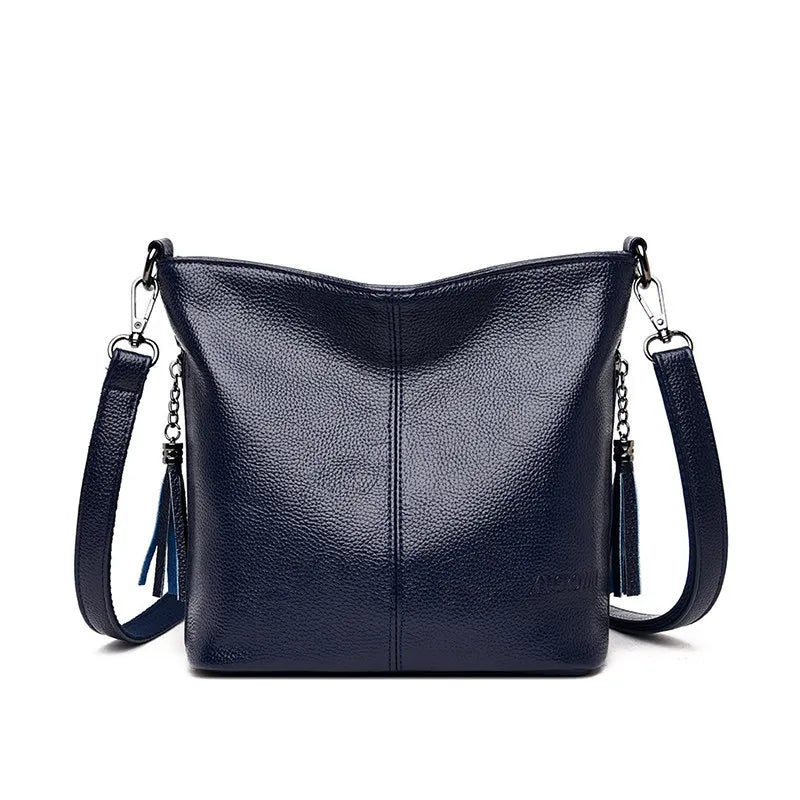 Soft Leather Crossbody Bag for Women Casual Shoulder Bag Tote Bag