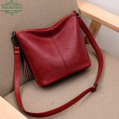 Soft Leather Hand Crossbody Bags for Women Casual Shoulder Bag Tote Bag
