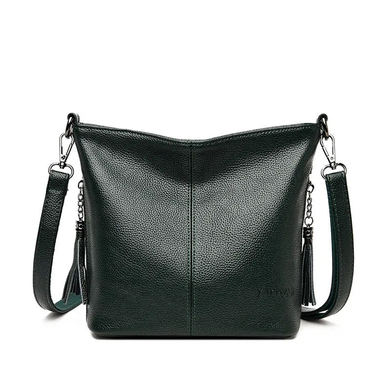 Soft Leather Crossbody Bag for Women Casual Shoulder Bag Tote Bag