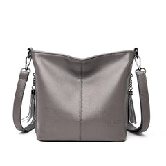 Soft Leather Crossbody Bag for Women Casual Shoulder Bag Tote Bag