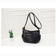 Fringe Leather Satchel Bag Women Small Crossbody Shoulder Totes