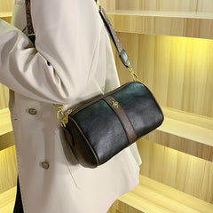 Soft Leather Shoulder Crossbody Bags Vintage Handbags Purses Messenger Bag