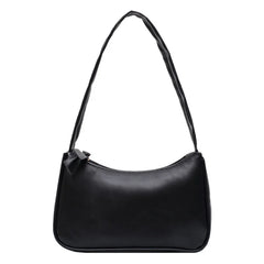 Soft Leather Women Underarm Crossbody Bag Retro Ladies Handbags