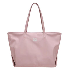 Large Capacity Nylon Shopping Bag Zipper Women Handbags