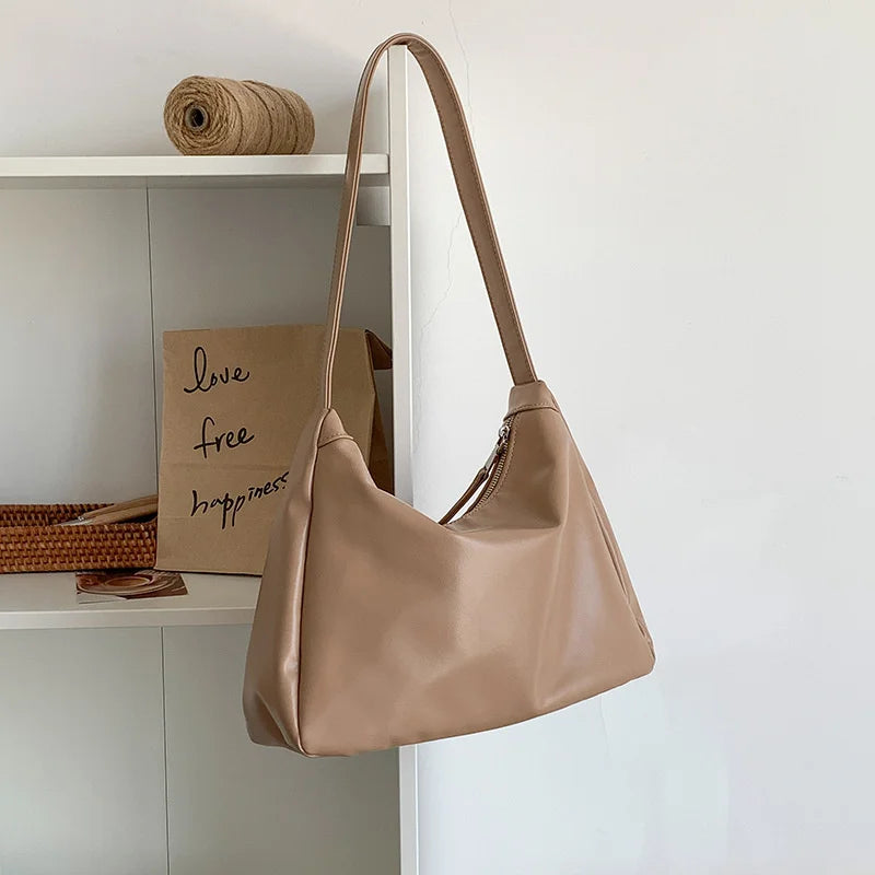Women Winter Vintage Large Capacity Handbags Crossbody Bags