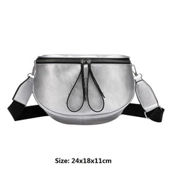 PU Leather Crossbody Shoulder Bag for Women Small Solid Handbag