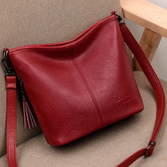 Women's Soft PU Leather Crossbody Bag Shoulder Handbag