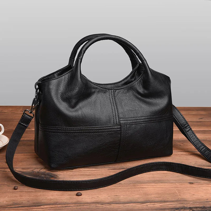 Soft PU Leather Handbag High Women Bag Casual Female Messenger Bag