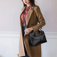 Soft PU Leather Handbag High Women Bag Casual Female Messenger Bag