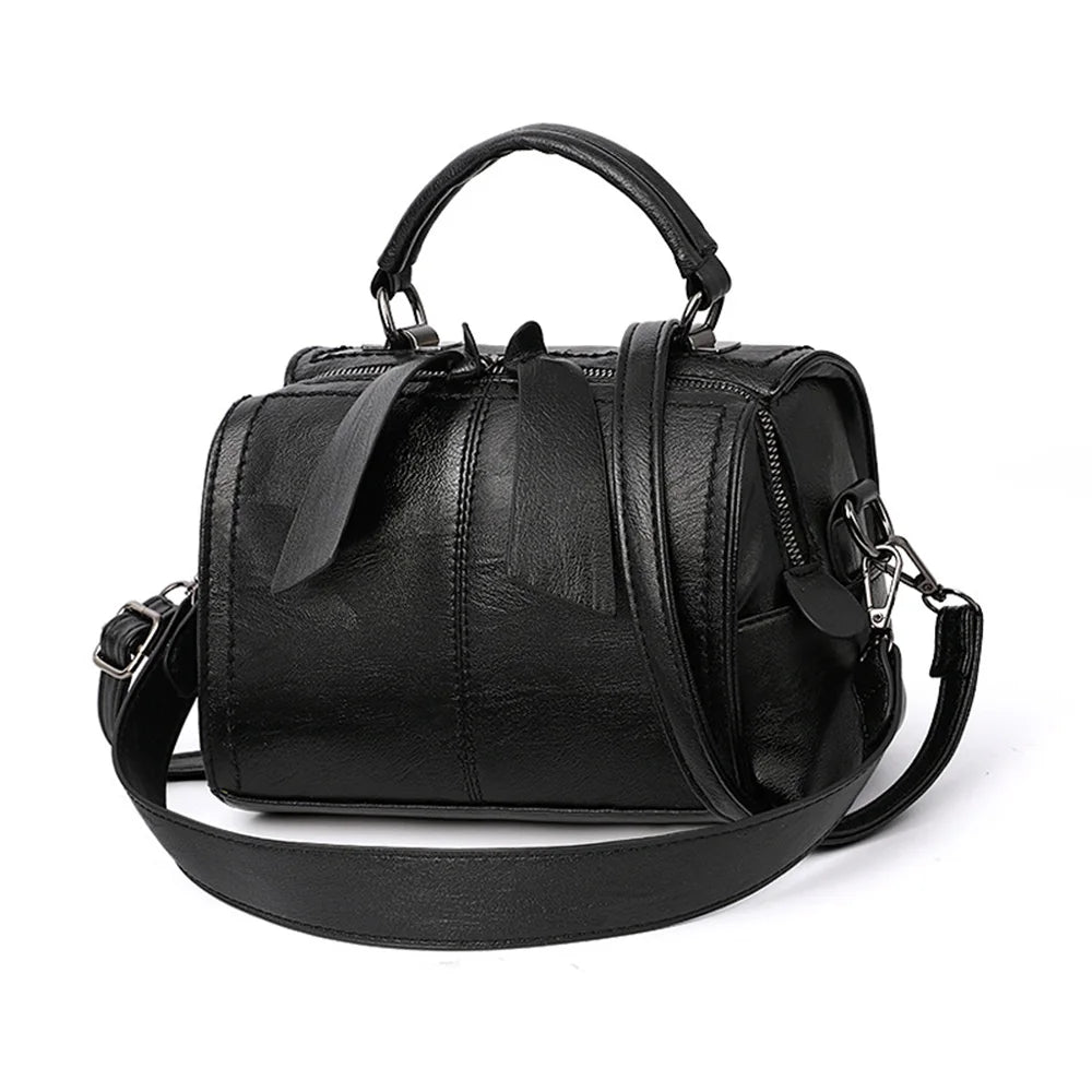 Soft PU Leather Handbag Women Shoulder Bag High Solid Messenger Crossbody Bags