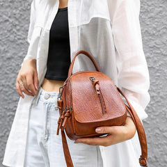 Stylish PU Leather Ladies Shoulder Bag Small Flap Phone Crossbody Bag