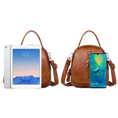 Stylish PU Leather Ladies Shoulder Bag Small Flap Phone Crossbody Bag