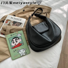 PU Leather Women Shoulder Hobo Bags Large Capacity Crossbody Bags