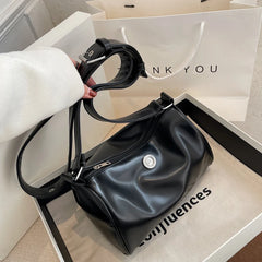 Soft Pu Leather Crossbody Bags For Women Handbag Boston Female Shoulder Bag