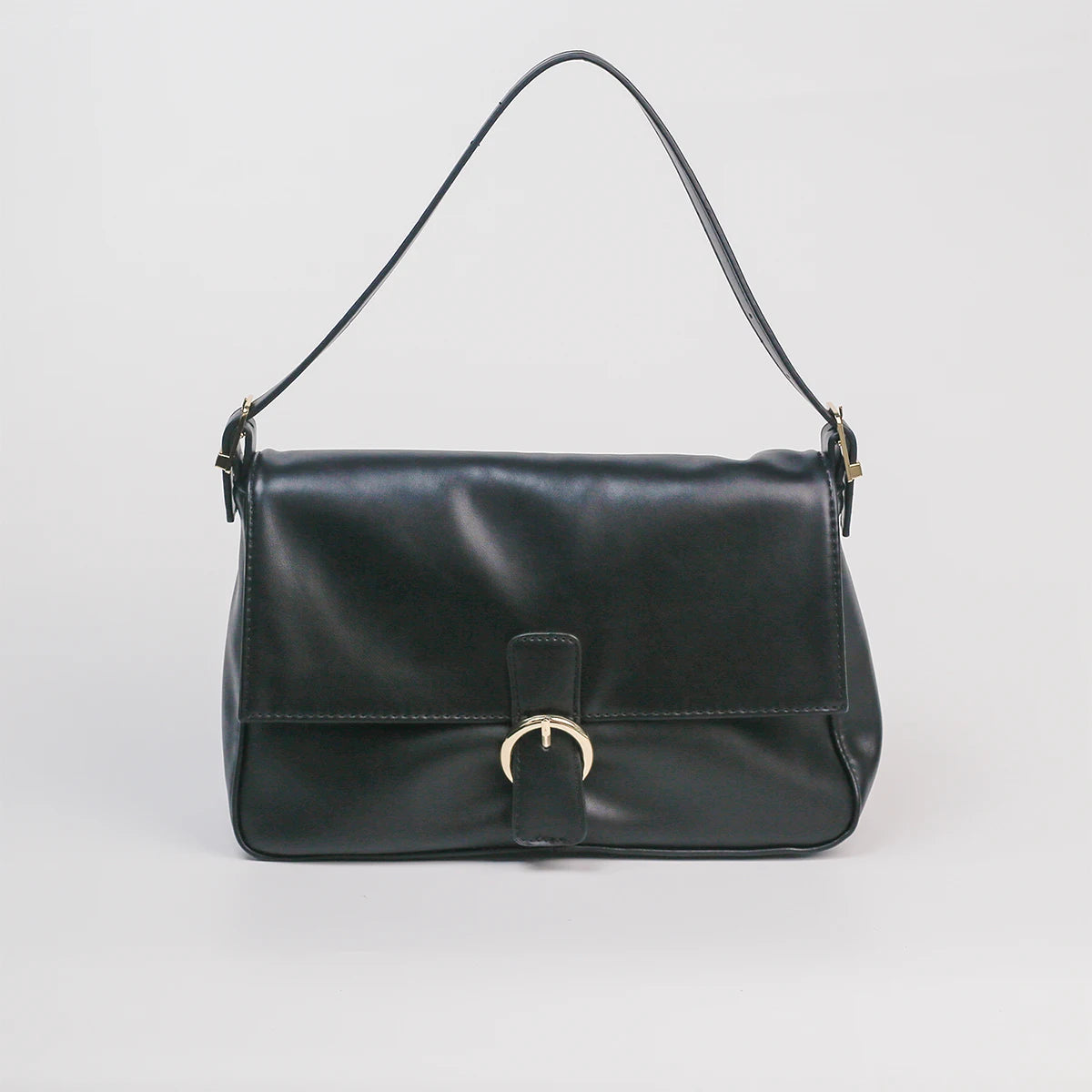 Soft Pu Leather Solid Bags Women Summer Vintage Casual Bag