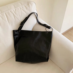 Soft Pu Leather Women Shoulder Bag Large Capacity Female Tote Style