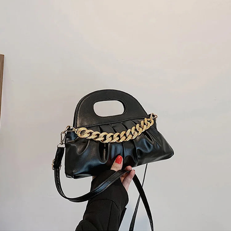 Stylish Women Shoulder Bag with Chain Crossbody Bags