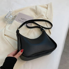 Vintage Women's Shoulder Bag Soft PU Leather Crossbody Handbag Purse