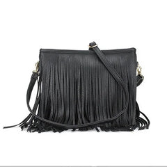 Tassel Crossbody Bag for Women Mini Shoulder Bag