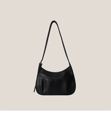 Soft Leather Cross-body Bag Women's Saddle Bag