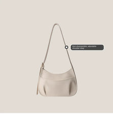 Soft Leather Cross-body Bag Women's Saddle Bag
