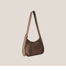 Soft Leather Cross-body Bag Women's Saddle Bag