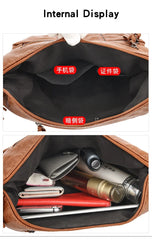 Soft PU Leather Women Shoulder Crossbody Bags Purses Handbags