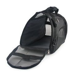 Soft-sided Portable Pet Bag Pink Dog Cat Carrier Bags Outgoing Travel Handbag