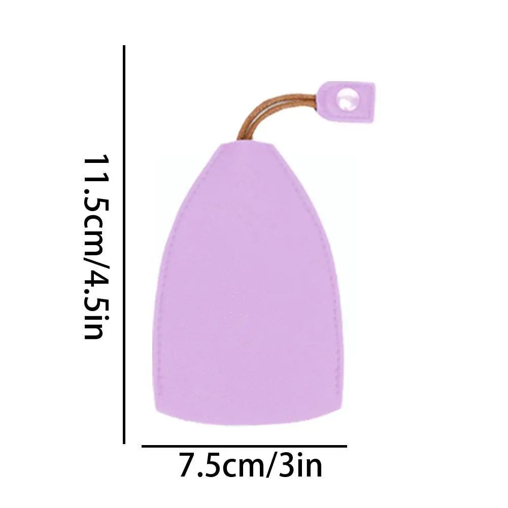 Unisex PU Leather Key Bag Car Key Holder Wallets Case Keychain Handle