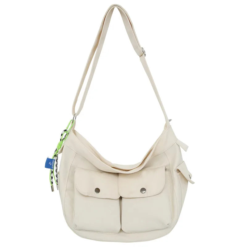 Large Capacity Nylon Travel Bag for Women Unisex