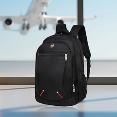 Solid Backpack High Capacity Schoolbags Travel Bag For Teenager Girls Boys