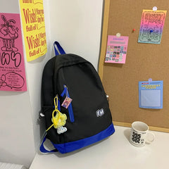 Nylon Anti-Theft Backpack for Teen Girls School Bag