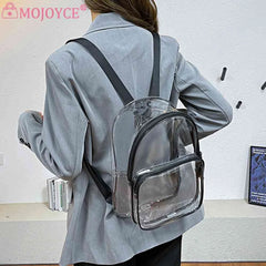 PVC Large Capacity Backpack for Girls