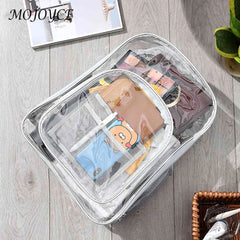 Large Capacity PVC Backpack for Girls Daily Travel Shopping