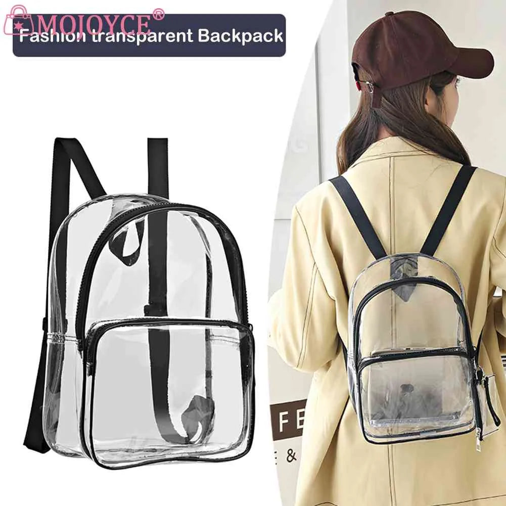 PVC Large Capacity Backpack for Girls