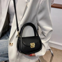 Women Leather Crossbody Flap Bag Shoulder Bag