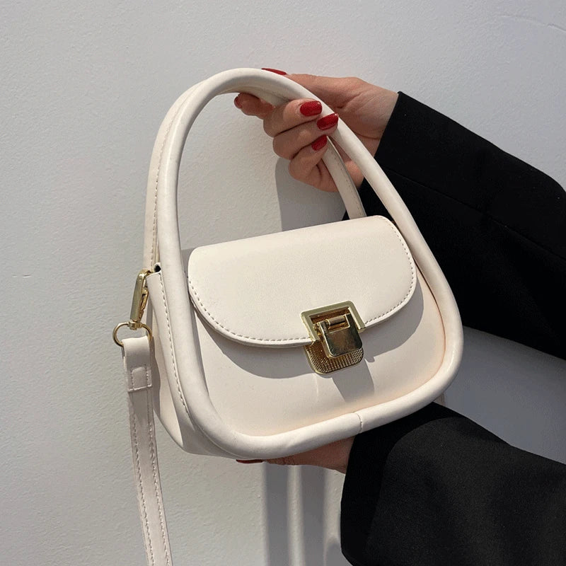 Women Leather Crossbody Flap Bag Shoulder Bag