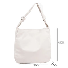 Canvas Bucket Crossbody Bag Large Capacity Handbag