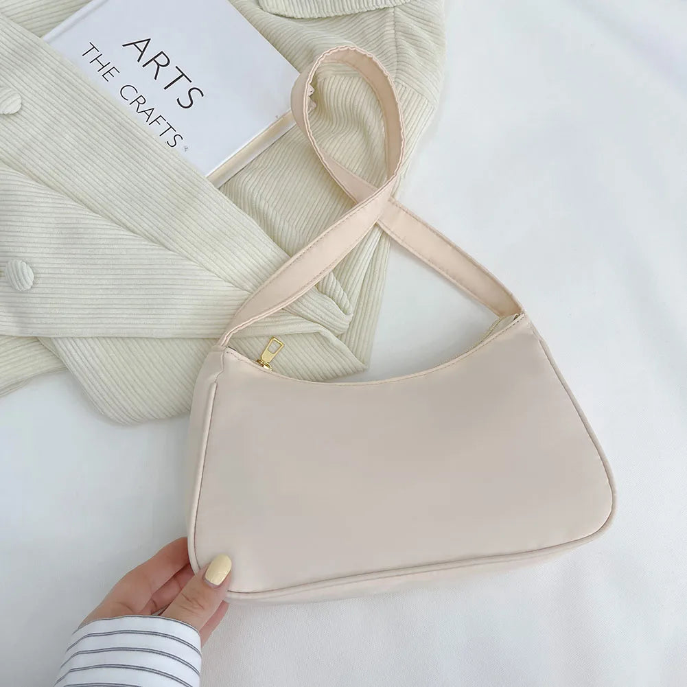 Nylon Women Shoulder Bags - Casual Underarm Bags