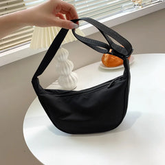 Women's Solid Chest Bag Large Capacity Travel Crossbody Female Belt Bag