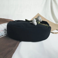 Large Capacity Chest Bag for Women Crossbody Travel Half Moon Belt Bag