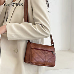 High Leather Ladies Shoulder Bag Mini Women Messenger Bags