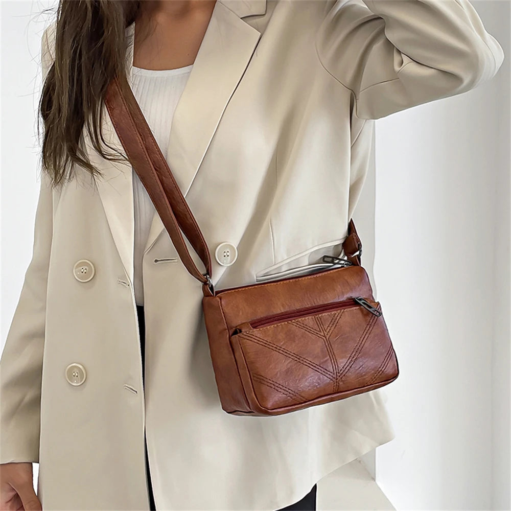 High Leather Ladies Shoulder Bag Mini Women Messenger Bags