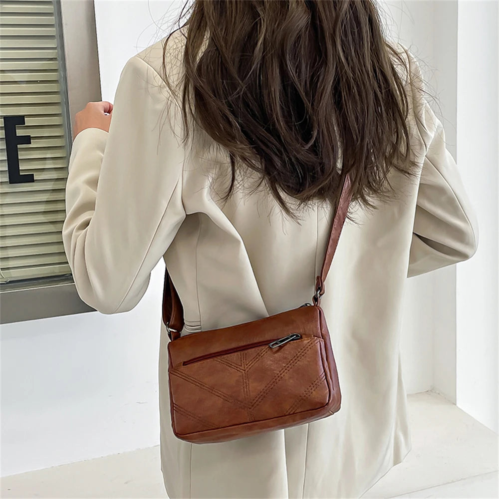 High Leather Ladies Shoulder Bag Mini Women Messenger Bags
