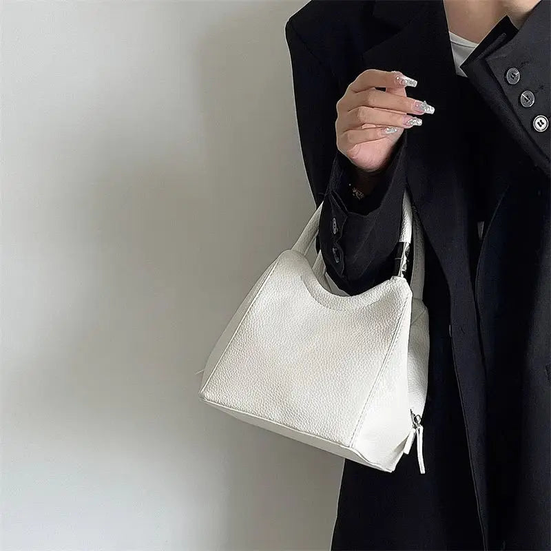 Women Shoulder Crossbody Bags Top-handle Bucket Bag